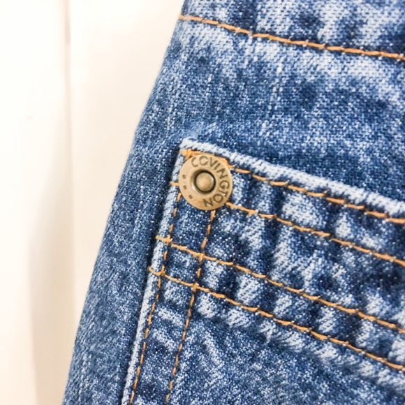 Vintage Covington Denim Mini Skirt - Picture 6 of 7